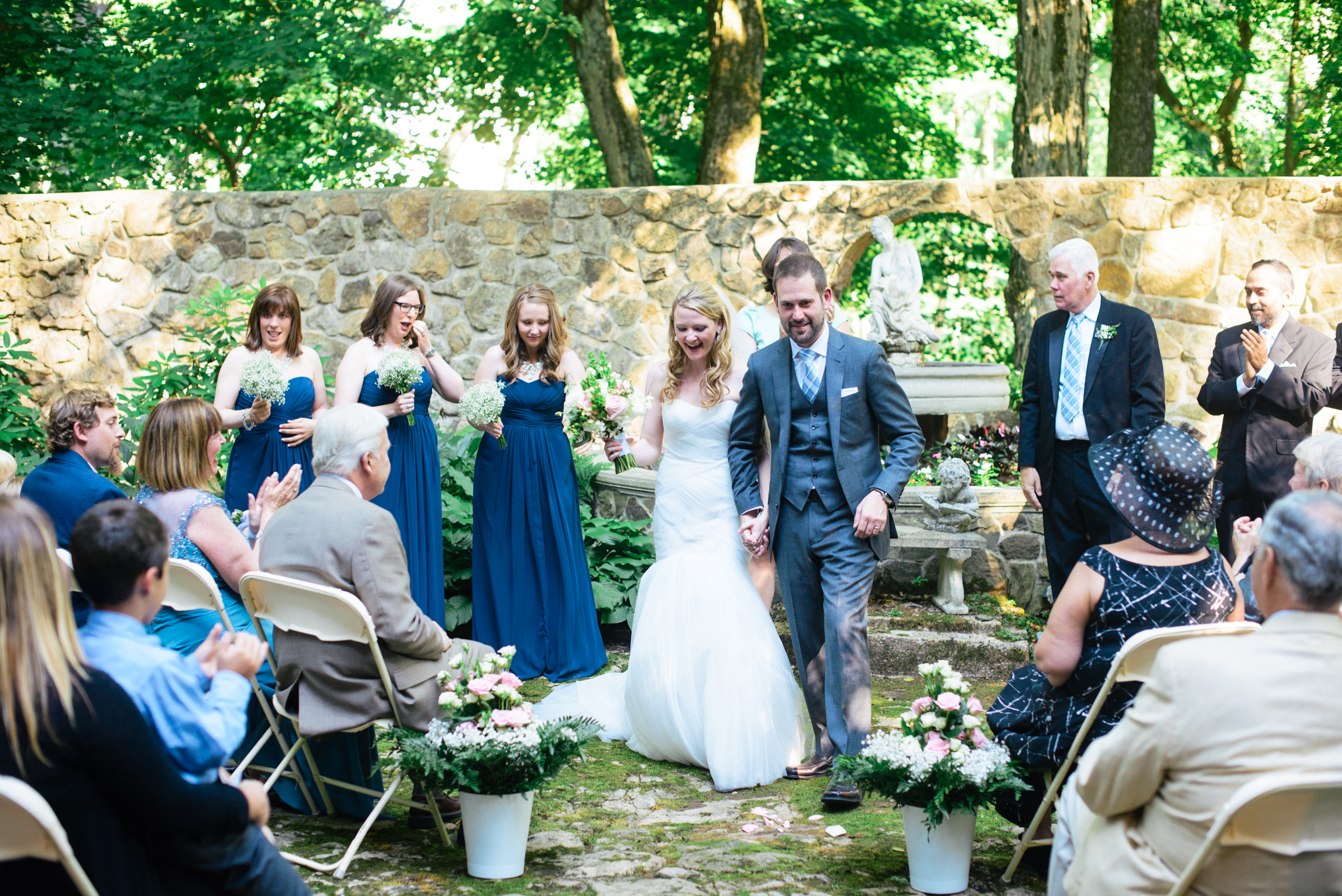 45 - Maggie + Tom - Bernardsville New Jersey Backyard Wedding - Alison Dunn Photography photo