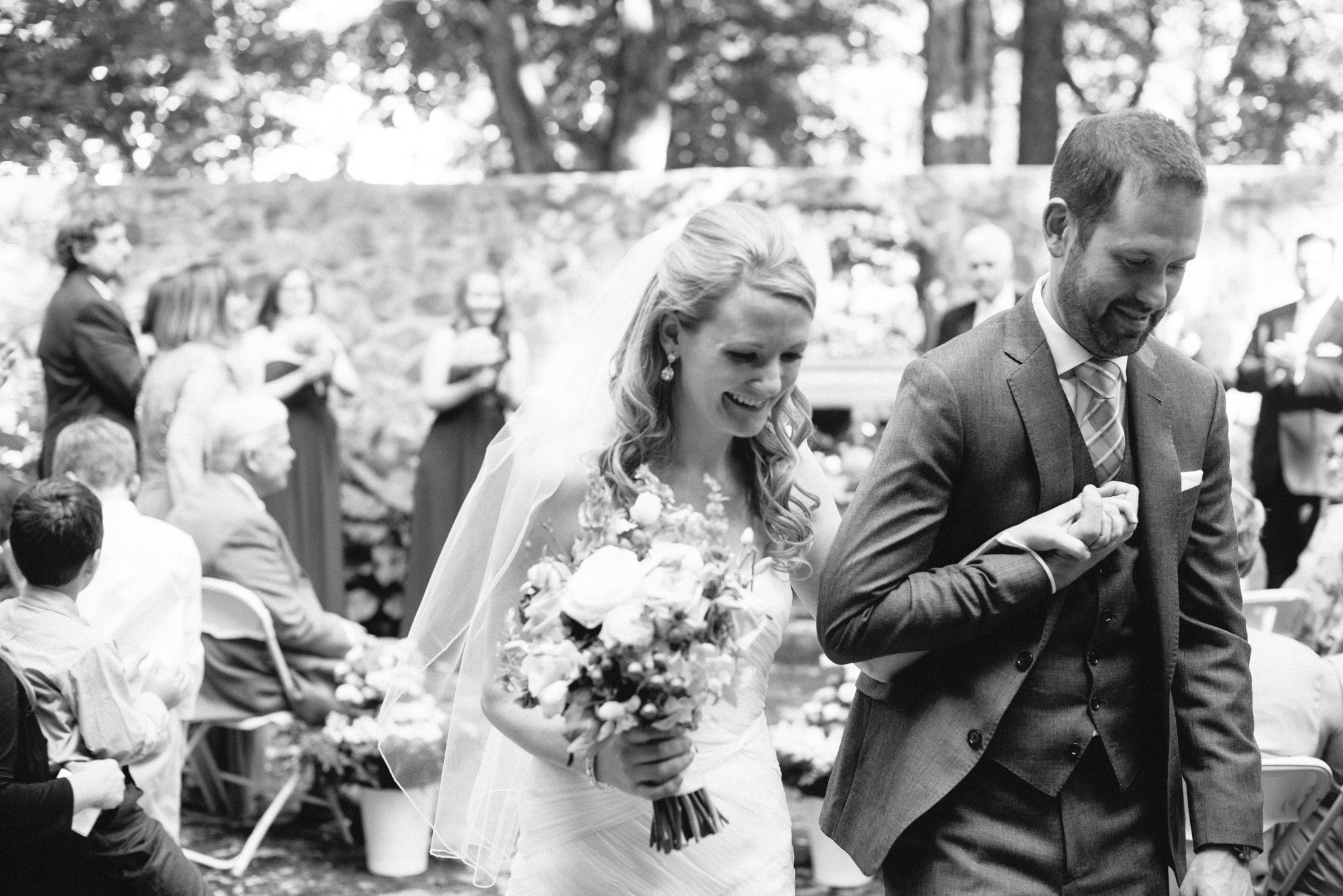 46 - Maggie + Tom - Bernardsville New Jersey Backyard Wedding - Alison Dunn Photography photo