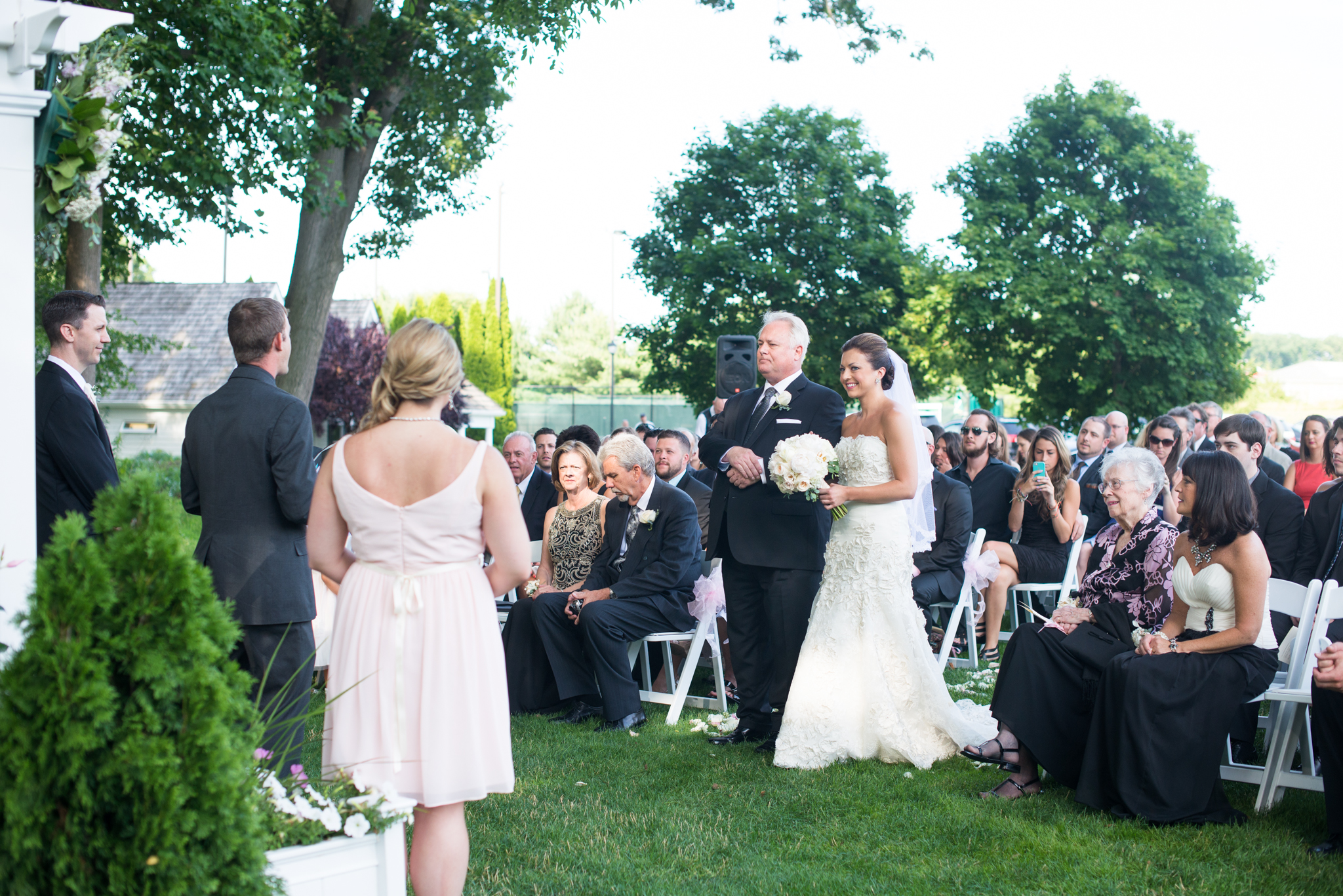 Laurel Creek Country Club Wedding Ceremony photo