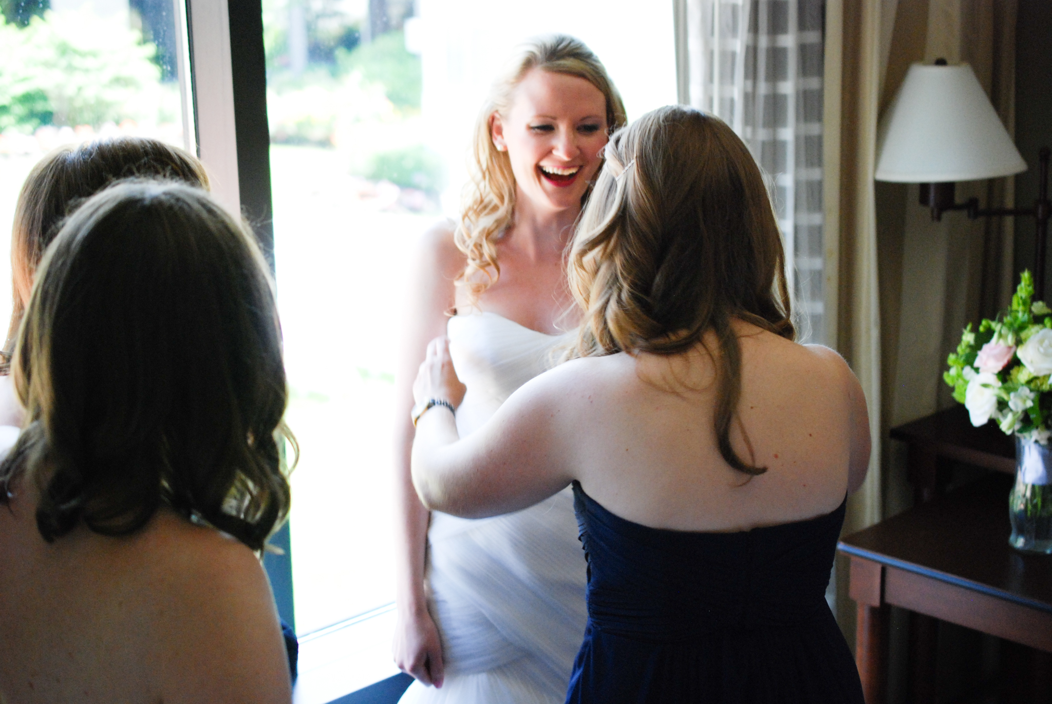 9 - Maggie + Tom - Bernardsville New Jersey Backyard Wedding - Alison Dunn Photography photo