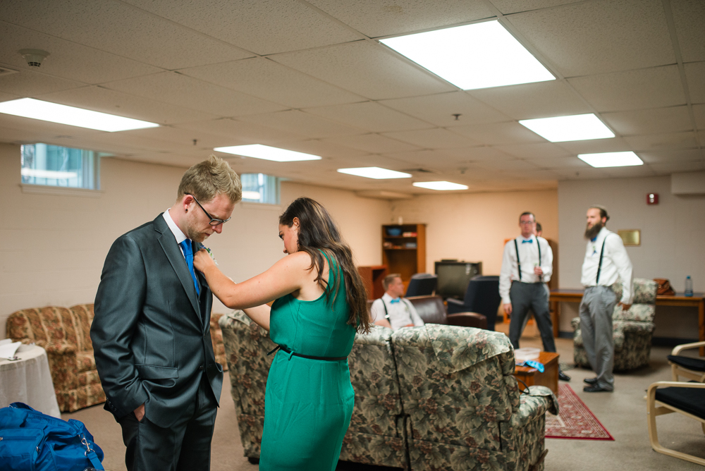 10 - Cari + Josiah - Awbury Arboretum Philadelphia Wedding - Alison Dunn Photography photo