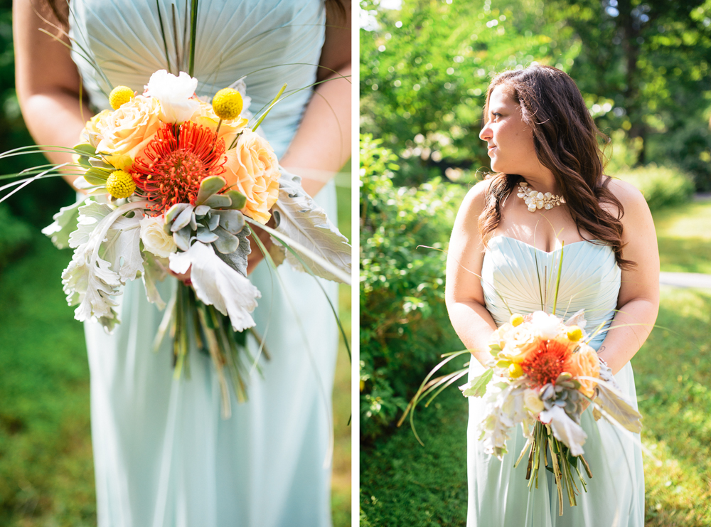 David's Bridal Mint Floor Length Bridesmaid Dress Photo