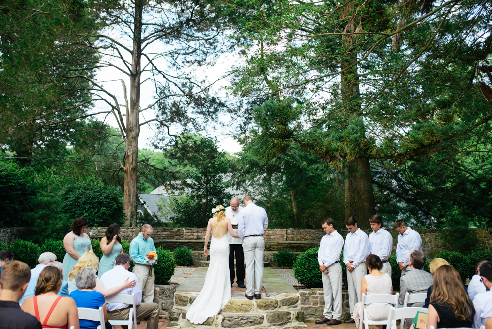 HollyHedge Estate Garden Wedding Ceremony Photo