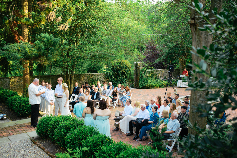 HollyHedge Estate Garden Wedding Ceremony Photo