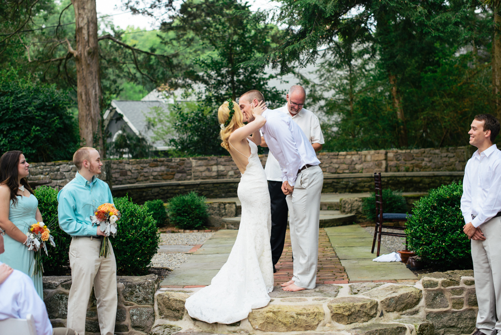 HollyHedge Estate Garden Wedding Ceremony Photo