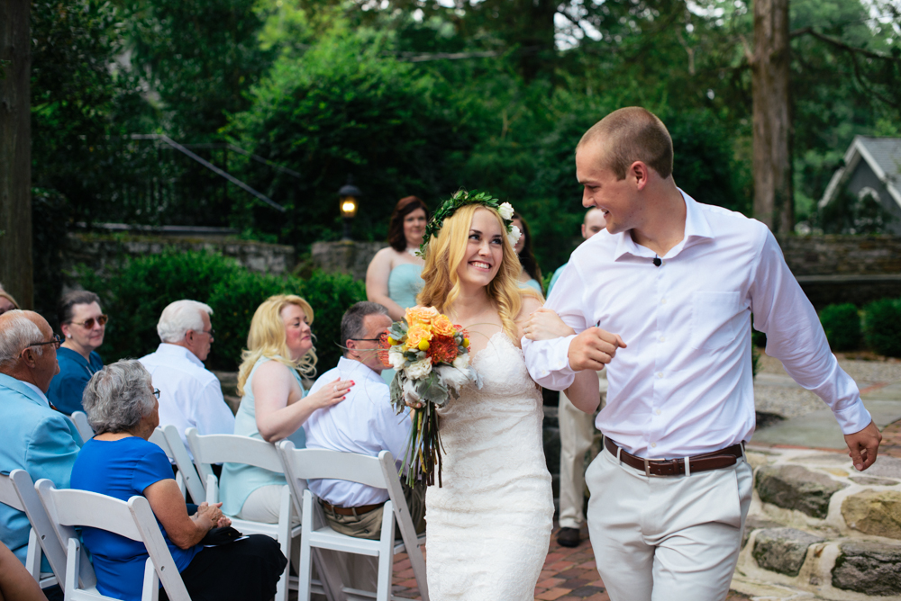 HollyHedge Estate Garden Wedding Ceremony Photo