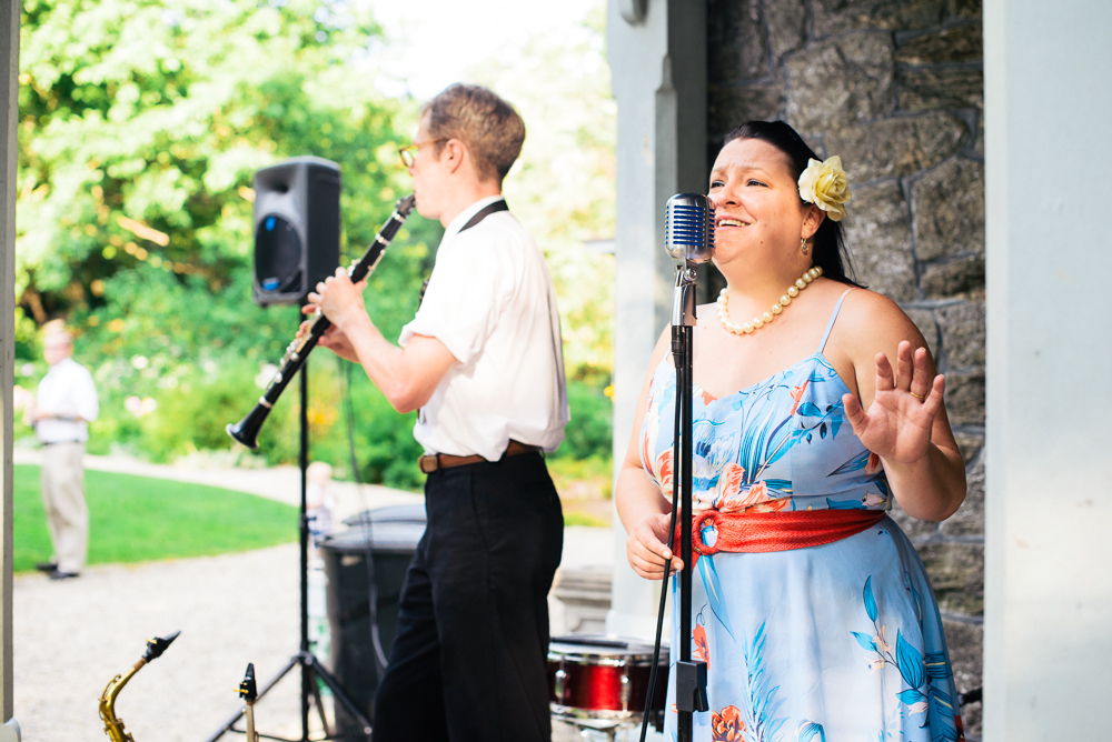 The Gin Canaries Wedding Band photo