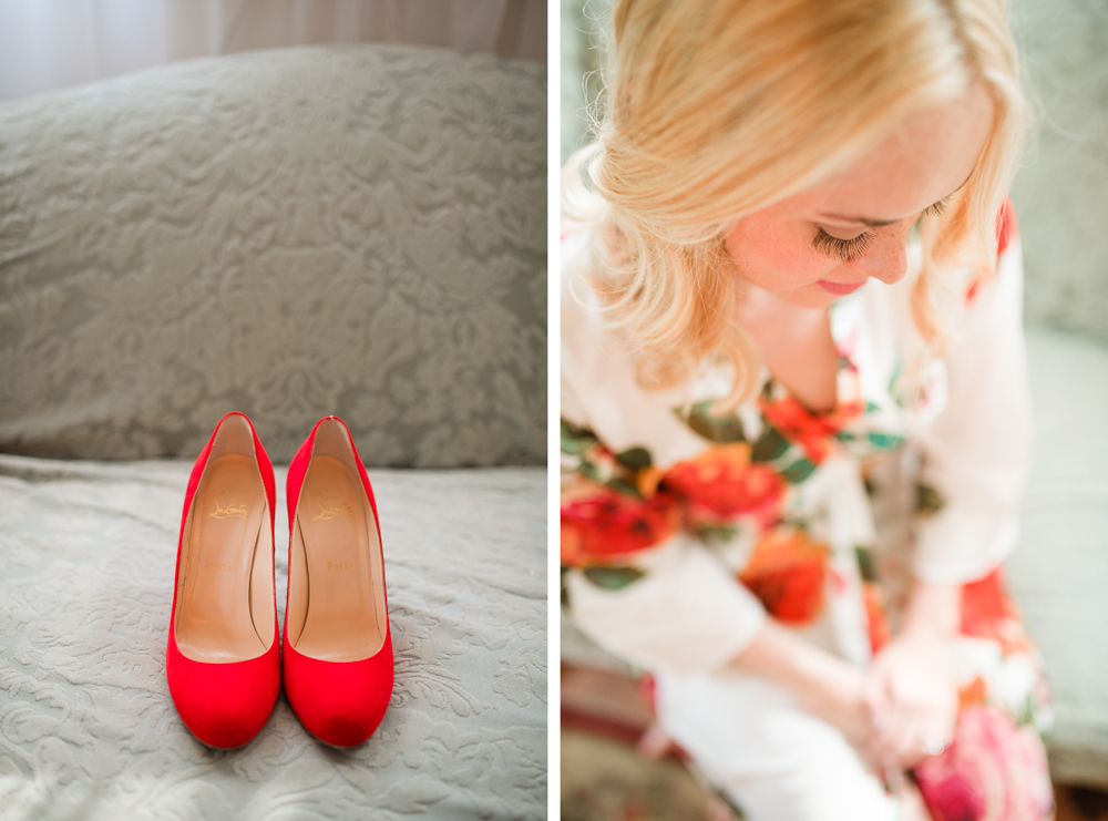 Red Christian Louboutin Pumps photo