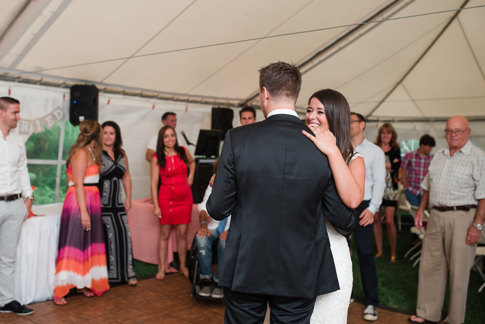 Jessica + Jeremy - Backyard Moorestown NJ Wedding Reception - Alison Dunn Photography-27