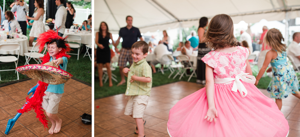 Jessica + Jeremy - Backyard Moorestown NJ Wedding Reception - Alison Dunn Photography-35