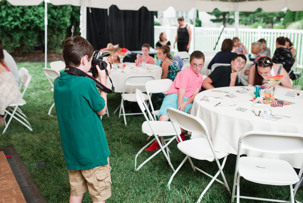 Jessica + Jeremy - Backyard Moorestown NJ Wedding Reception - Alison Dunn Photography-38