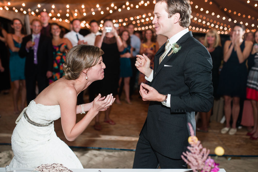 115 - Sara + Josh - Brigantine NJ Jersey Shore Backyard Wedding - Alison Dunn Photography photo