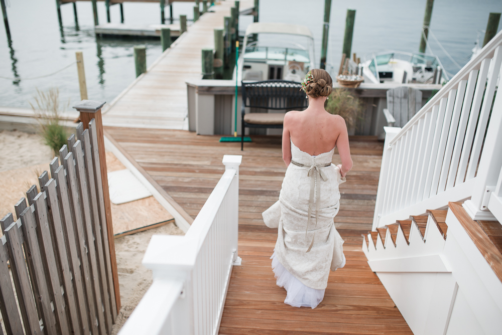 19 - Sara + Josh - Brigantine NJ Jersey Shore Backyard Wedding - Alison Dunn Photography photo