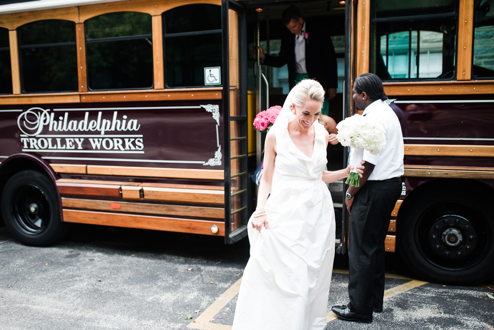 26 - Philadelphia Trolley Works Wedding photo
