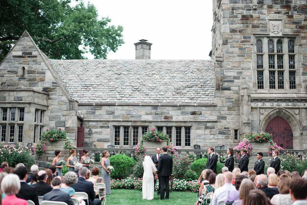 Merion Tribute House Wedding Ceremony photo