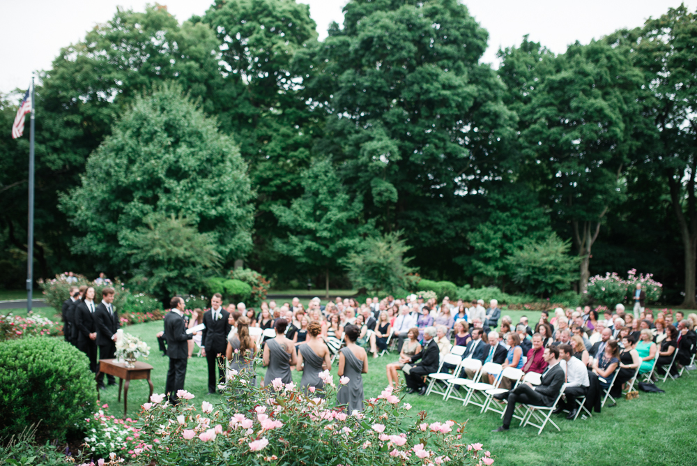 31 - Merion Tribute House Wedding Ceremony photo