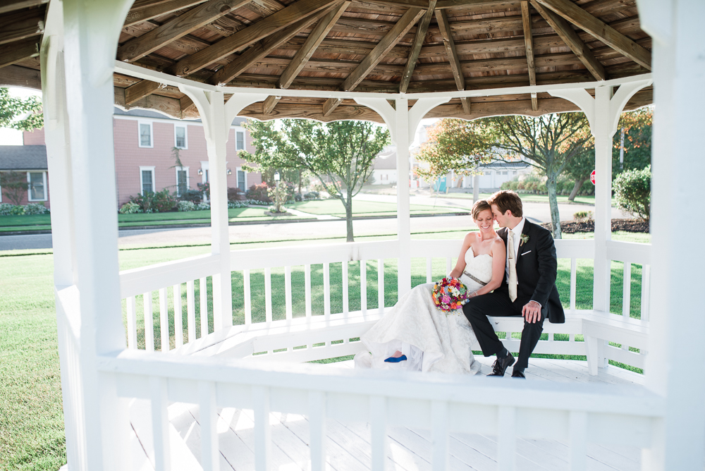 43 - Sara + Josh - Brigantine NJ Jersey Shore Backyard Wedding - Alison Dunn Photography photo