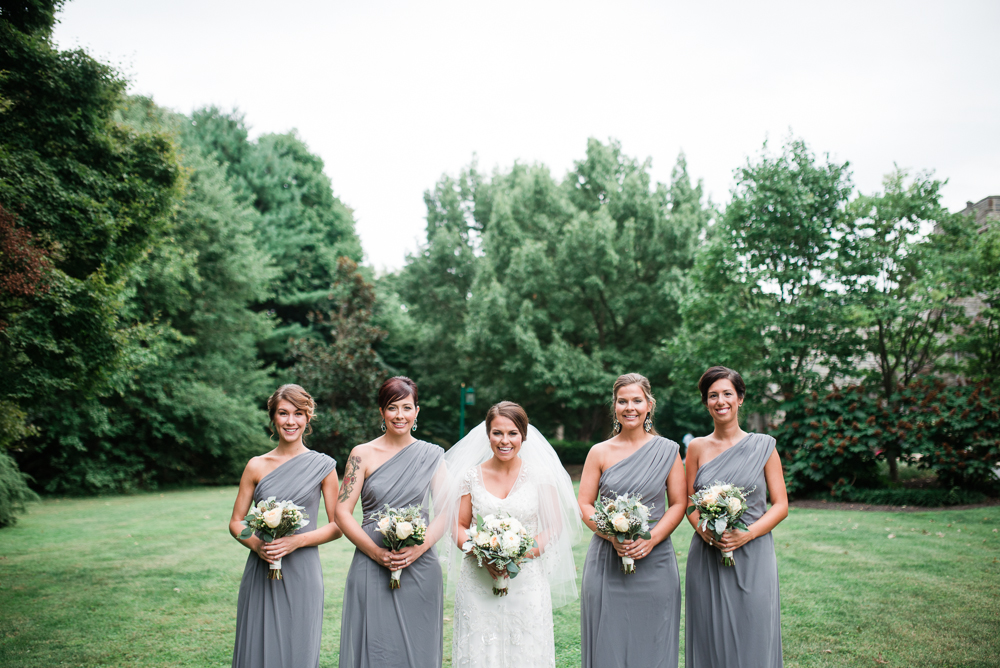 Dessy Collection Style 2858 Grey Floor Length Bridesmaid Dress photo