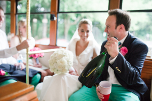 Philadelphia Trolley Works Wedding photo