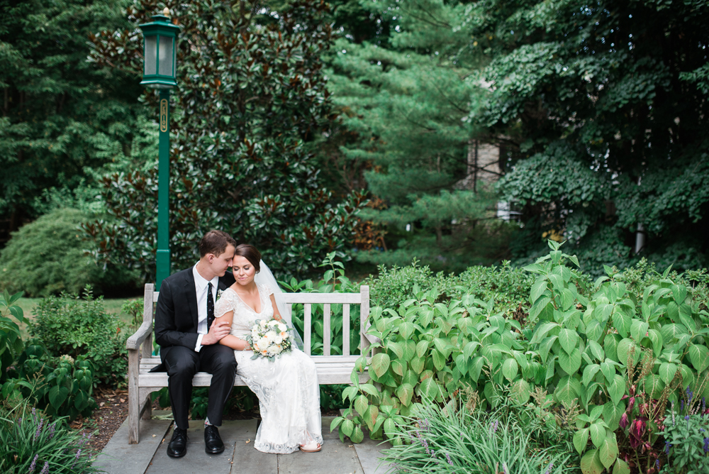 Merion Tribute House Wedding - BHLDN Wedding Dress photo