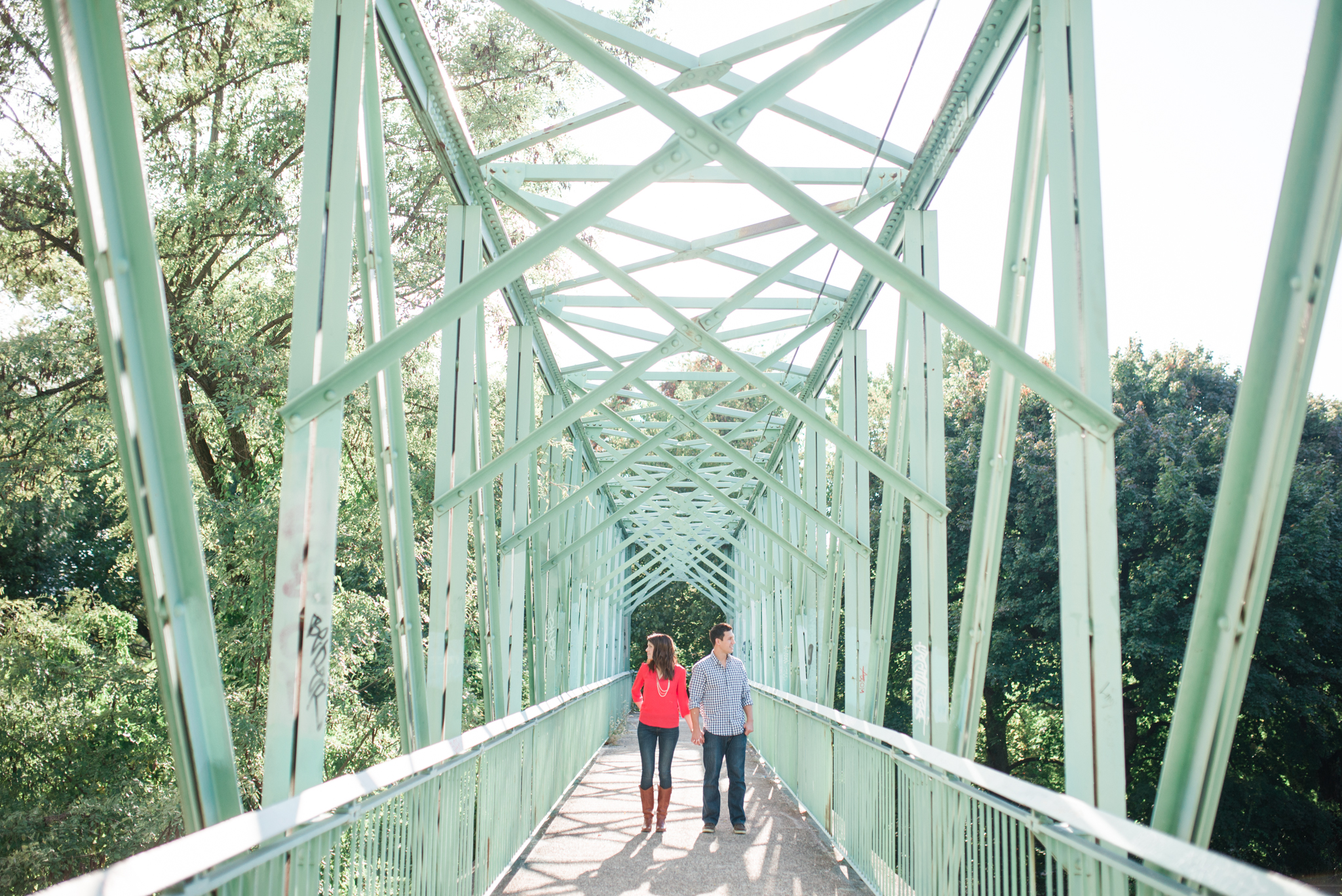 Chris + Sarah - Fairmount Philadelphia Engagement Session - Alison Dunn Photography photo