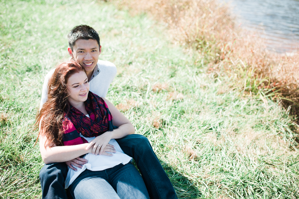 Elisabeth + Aaron - Homestead Farm - Poolesville MD Engagement Session - Alison Dunn Photography photo