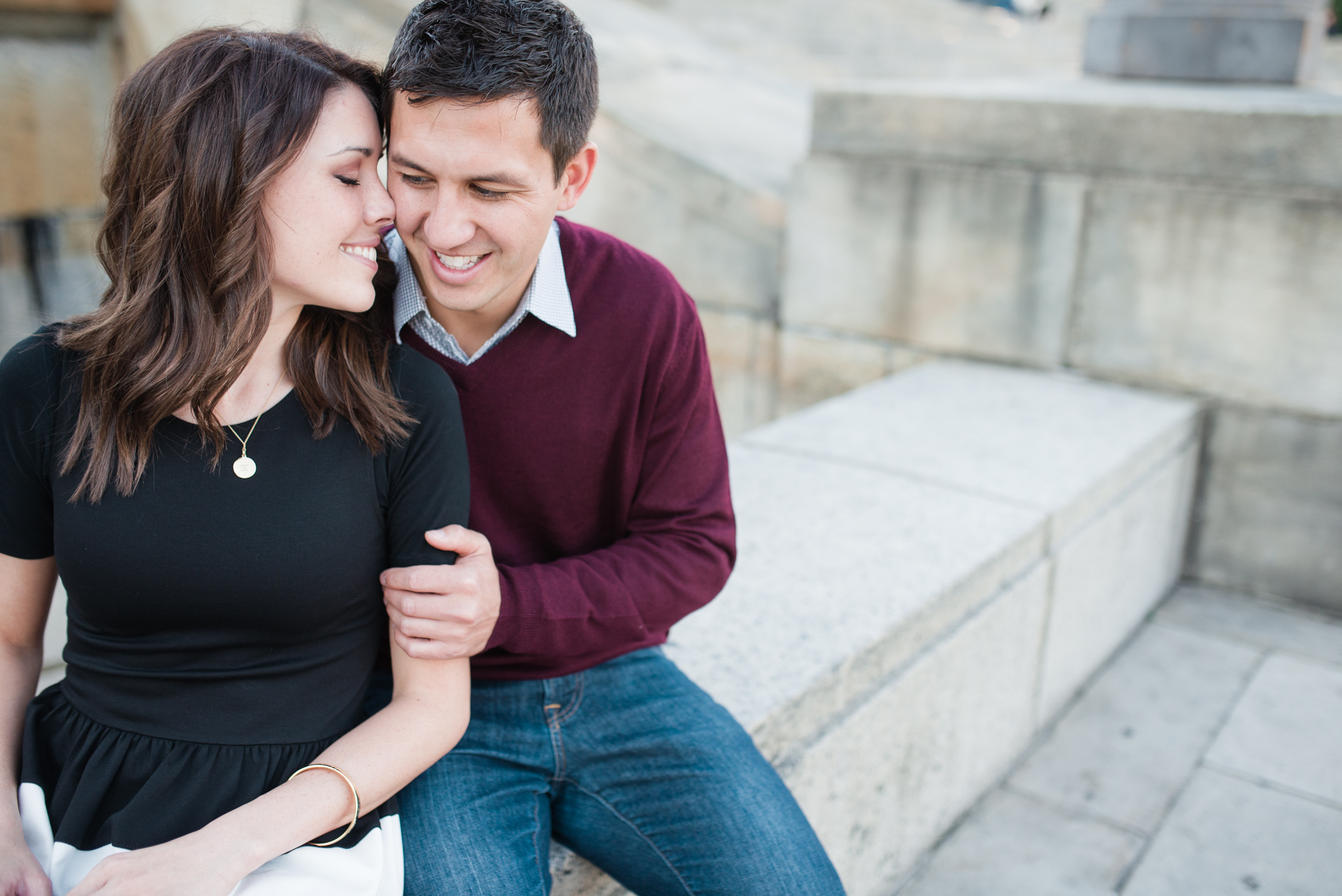 19 - Chris + Sarah - Fairmount Philadelphia Engagement Session - Alison Dunn Photography photo