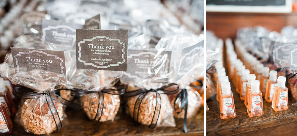 Caramel Apple Wedding Favors photo