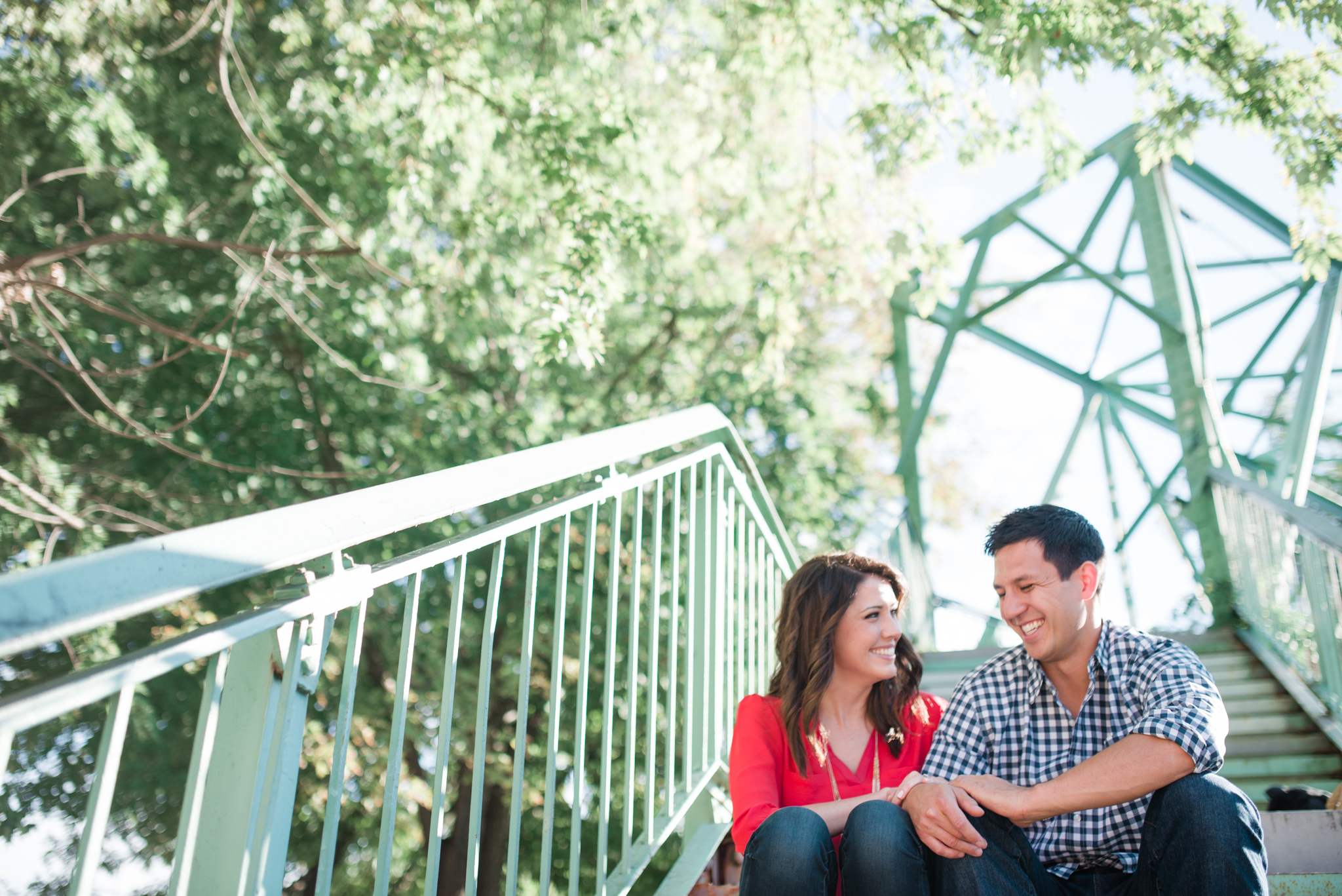 Chris + Sarah - Fairmount Philadelphia Engagement Session - Alison Dunn Photography photo