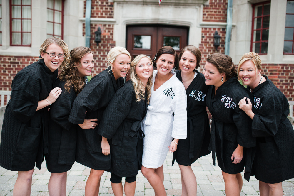 Custom Monogrammed Bridesmaid Robes photo