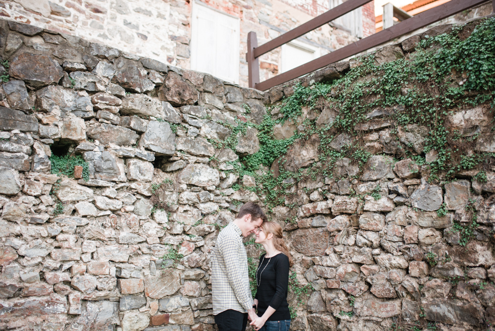 Kristen + Josh - Downtown Bethlehem PA Engagement Session - Alison Dunn Photography