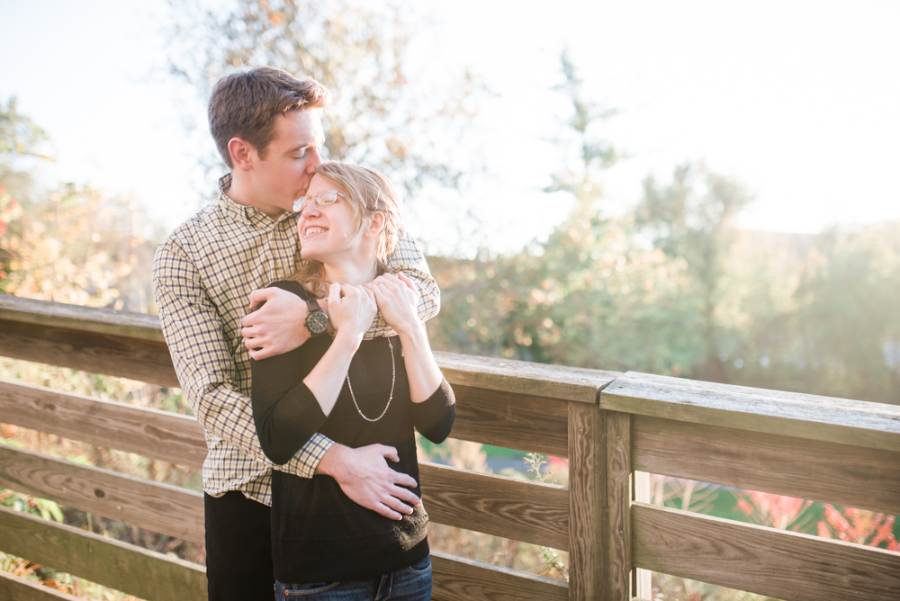 Kristen + Josh - Downtown Bethlehem PA Engagement Session - Alison Dunn Photography