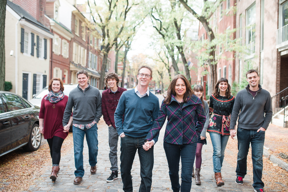 The Ericksons - Old City Philadelphia Family Session - Alison Dunn Photography photo