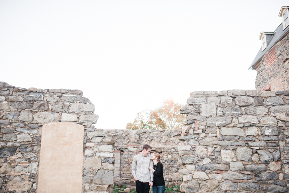 Kristen + Josh - Downtown Bethlehem PA Engagement Session - Alison Dunn Photography