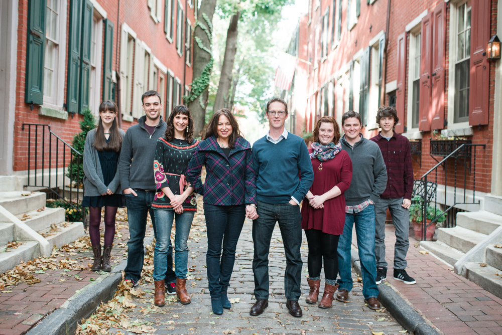 The Ericksons - Old City Philadelphia Family Session - Alison Dunn Photography photo