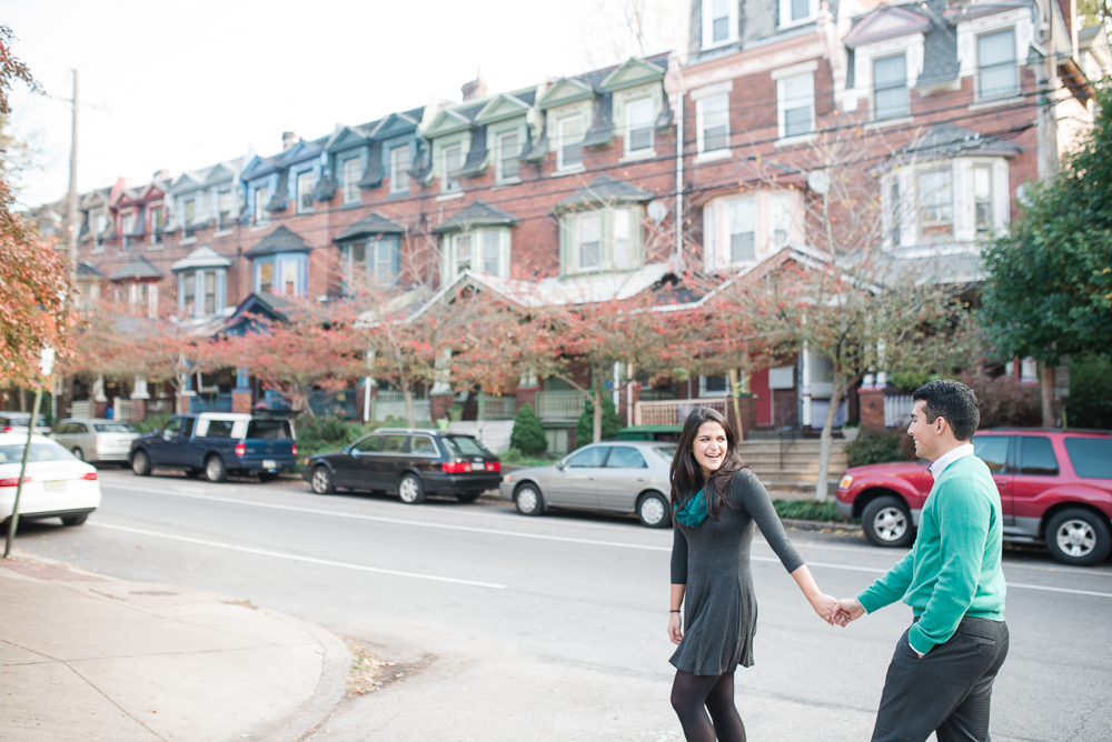 Daniela + Franco - Clark Park - West Philadelphia Engagement Session - Alison Dunn Photography photo