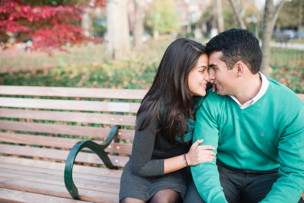 Daniela + Franco - Clark Park - West Philadelphia Engagement Session - Alison Dunn Photography photo