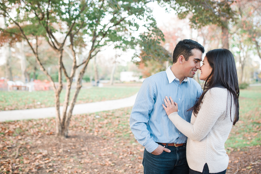 Daniela + Franco - Clark Park - West Philadelphia Engagement Session - Alison Dunn Photography photo