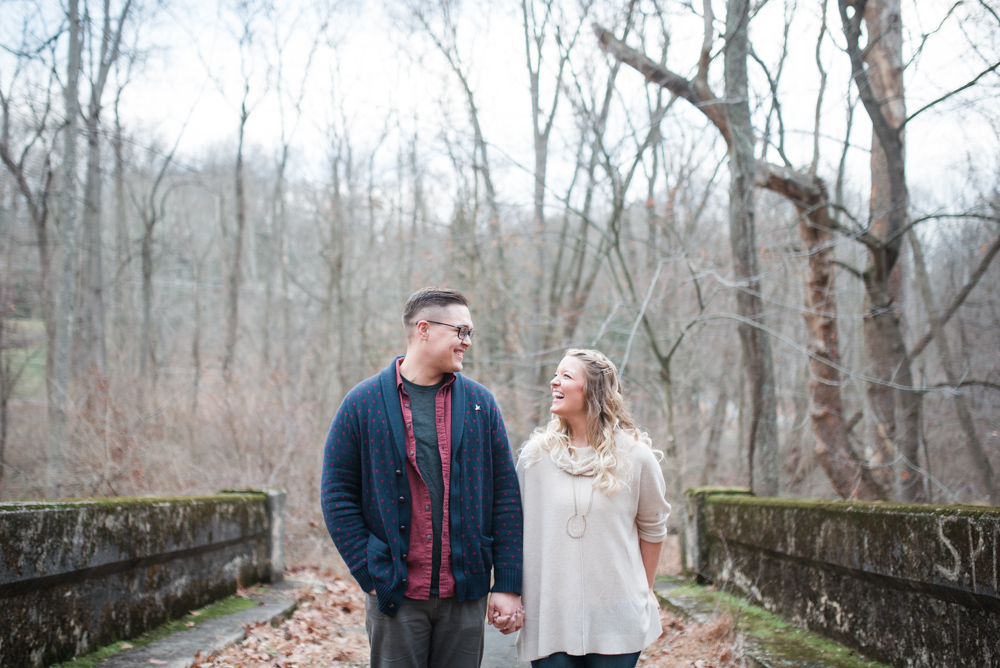 Kristen + John - Thornton Pennsylvania Engagement Session - Alison Dunn Photography photo