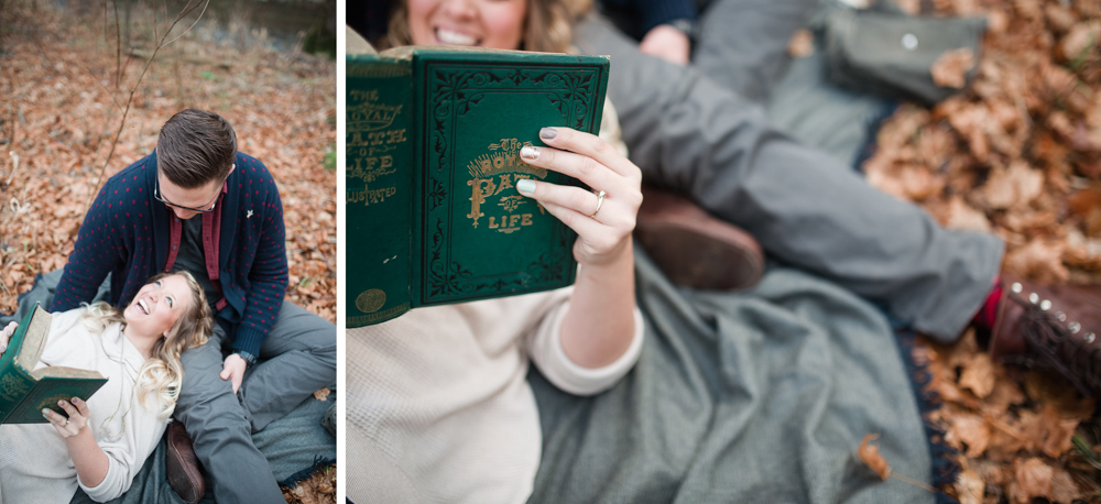 Kristen + John - Thornton Pennsylvania Engagement Session - Alison Dunn Photography photo