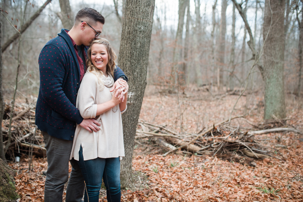 Kristen + John - Glen Mills Pennsylvania Engagement Session - Alison Dunn Photography photo