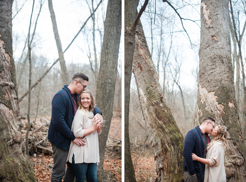 Kristen + John - Thornton Pennsylvania Engagement Session - Alison Dunn Photography photo