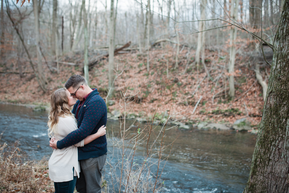 Kristen + John - Thornton Pennsylvania Engagement Session - Alison Dunn Photography photo