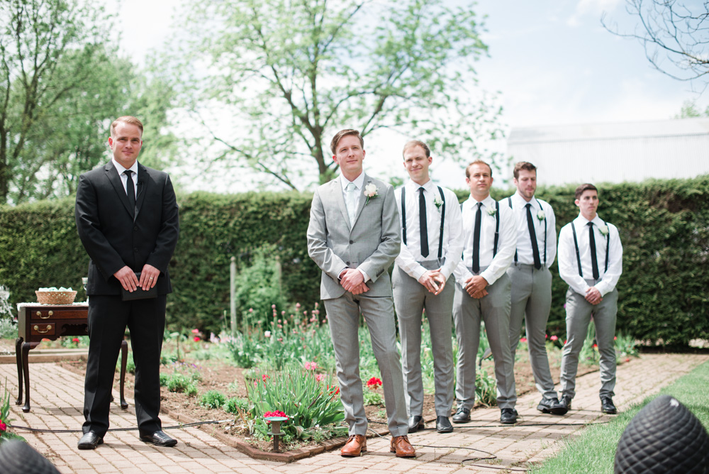 Inn at Walnut Acres Wedding Ceremony - State College PA Wedding Photographer photo