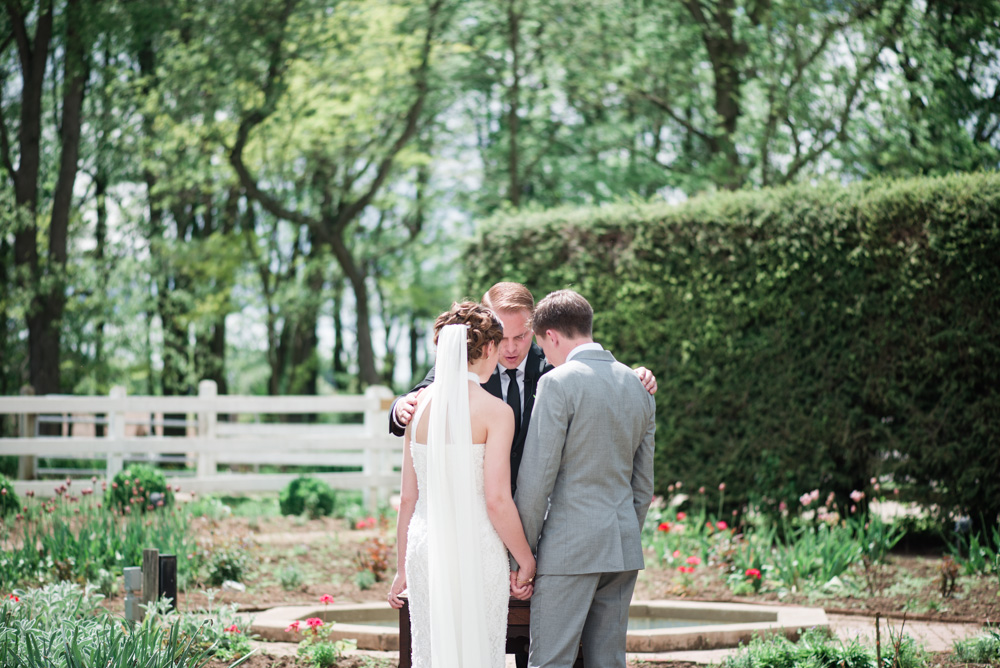 Inn at Walnut Acres Wedding Ceremony - State College PA Wedding Photographer photo