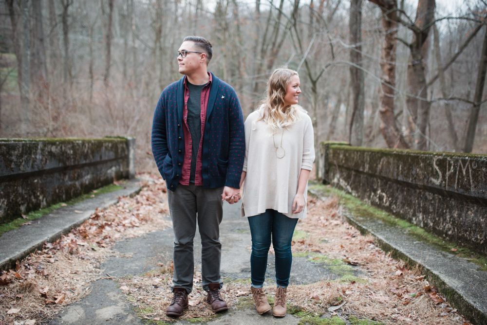 2 - Kristen + John - Thornton Pennsylvania Engagement Session - Alison Dunn Photography photo