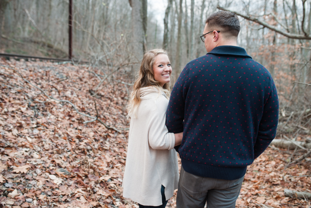 Kristen + John - Glen Mills Pennsylvania Engagement Session - Alison Dunn Photography photo