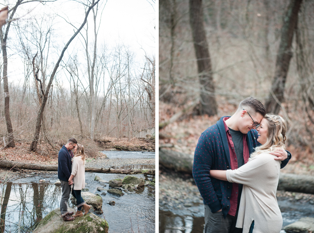 Kristen + John - Glen Mills Pennsylvania Engagement Session - Alison Dunn Photography photo