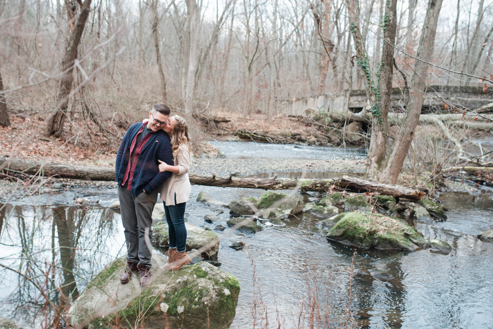 Kristen + John - Thornton Pennsylvania Engagement Session - Alison Dunn Photography photo