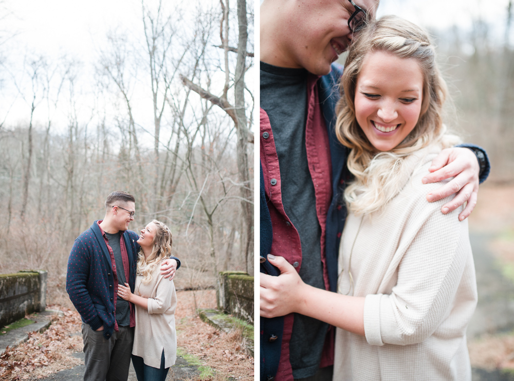 Kristen + John - Thornton Pennsylvania Engagement Session - Alison Dunn Photography photo